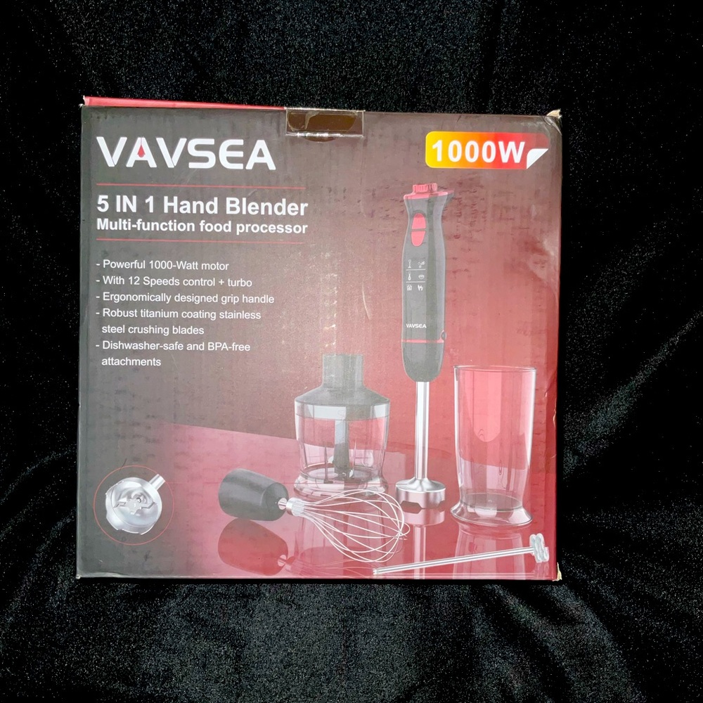 5 in 1 hand blender